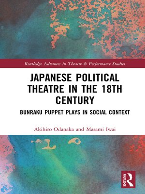 cover image of Japanese Political Theatre in the 18th Century